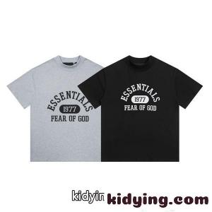 半袖Tシャツ ブラック アーチロゴ ストリート エッセンシャルズ コピー カジュアル トレンド ESSENTIALSkidying26TL9fSn