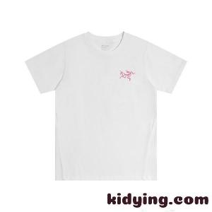 ホワイト 半袖Tシャツ ARCTERYX 爽やか清潔感 柔らか素材 定番トップス アークテリクス コピーkidying26Cu4zOn