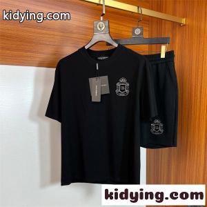 ドルチェ＆ガッバーナ ブランド コピー スーパーコピー セットアップ ロゴ刺繍 カジュアル Dolce&gabbana ブランド コピー スポーツ 上下セットkidying268bO1nC