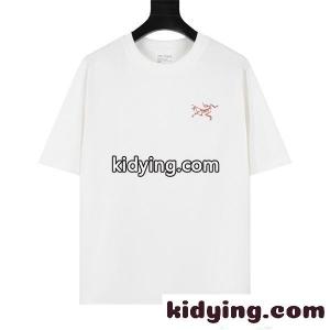 ARCTERYX ワンポイント ミニロゴ アークテリクス コピー 半袖Tシャツ メンズ シンプル 軽量素材kidying26q8fqCu