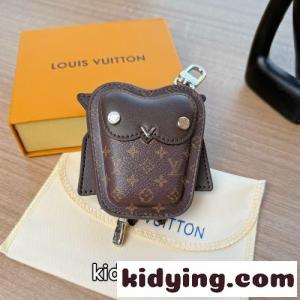 バッグチャーム･LV オウル ルイ・ヴィトン キーホルダー 偽物 ブラウンkid26m41zym