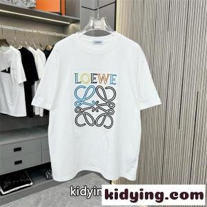 刺繍 半袖Tシャツ メンズ loewe スーパーコピー 高級感 デザイン性 上品カジュアル ロエベ スーパーコピー スーパーコピーkidying26zWv0fe