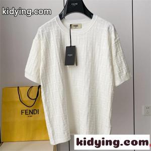 フェンディ コピー コピーfendi コピー激安大特価低価純綿吸汗性強い軽やかｔシャツ高品質半袖トップス男性用ブラックホワイトkid26ODaOPv