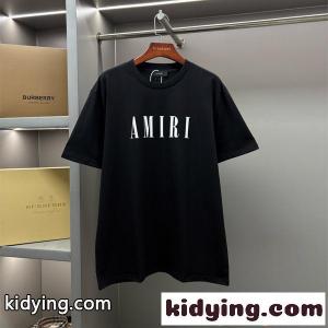 ビッグロゴ プリントTシャツ アミリ コピー ブラック AMIRI 半袖 オーバーサイズ 着回し万能kidying26be0vGn