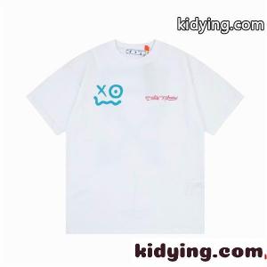 高品質を演出するOff-white スーパーコピーオフホワイト スーパーコピーＴシャツ格安　男女兼用　クルーネック半袖Tシャツ　プリント　ブラック　ホワイトkid26SvKvme