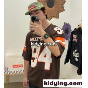 supreme コピー FW25 Sequin Football Jersey シュプリーム コピー 半袖Tシャツコピー  2026春夏のトレンド新商品 激安通販 専門店kid2699Tzam