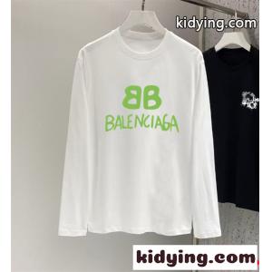 人気バレンシアガ スーパーコピー ロングｔコピーbalenciaga スーパーコピー  激安通販2026お洒落黒色ホワイト色kidying26CKT9Xr