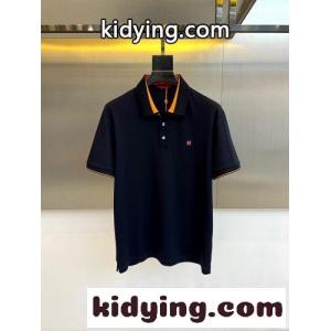 洗練された カジュアル 半袖 ポロシャツ エルメス コピー Tシャツ 偽物 ネイビーkid26Kb0vei