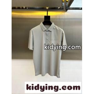 シンプル 洗練された バーバリー ブランド コピー Tシャツ 偽物 半袖ポロシャツ グレーkid2611r0Xn