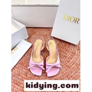 エレガント サテン dior ブランド コピー Bow ヒール スリングバックサンダル クリスチャン・ディオール ブランド コピー コピー ピンクkid26DC4rSj