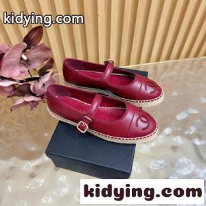 シンプル 上品 エスパソール メリージェーン シャネル ブランド コピー シューズ コピー ボルドーkid26rKjOzy