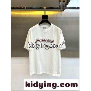 カジュアル 洗練された コットン 半袖Tシャツ モンクレール コピー Tシャツ 偽物 ホワイトkid26uiGXrC