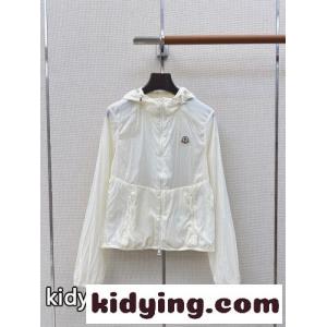 春夏 ナイロン フーデッドジャケット モンクレール コピー ジャケット 偽物 ベージュkid2699rOLf