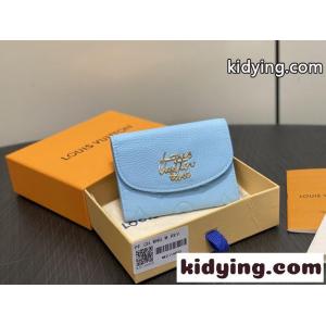 ポルトモネ･ロザリ ルイ･ヴィトン 財布 スーパーコピー M27480 ブルーkid260Xruya