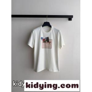 ネヴァーフル プリントTシャツ ルイ・ヴィトン Tシャツ コピー コットンkid268XTbGD