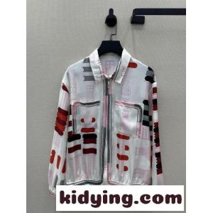エルメス コピー ジャケット コピー 注目される プリント ブルゾン ジップアップkid26PnSfuy