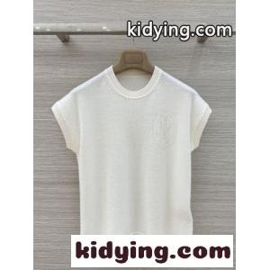 上品 シンプル カシミヤ 半袖ニット エルメス コピーブランド ニット コピー オフホワイト コピーブランドkid261Hn0jm