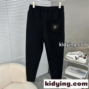ブラック イージーパンツ Chrome hearts コピーブランド ダブルクロスワッペン クロムハーツ コピーブランド コピー ドローコードウエスト サイドポケット ジョガーシルエットkidying26n01rqy