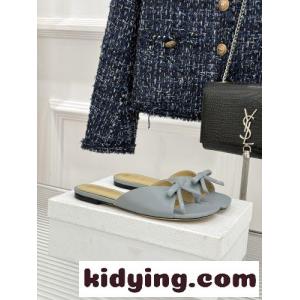 洗練された dior スーパーコピー Bow スライド クリスチャン・ディオール スーパーコピー サンダル コピー グレーkid26DuuyWn