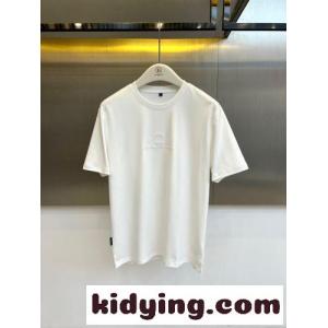 カジュアル 洗練された 半袖Tシャツ サルヴァトーレ・フェラガモ Tシャツ 偽物 ホワイトkid26uS9bCi