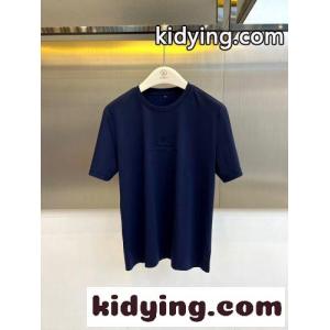 カジュアル 洗練された 半袖Tシャツ サルヴァトーレ・フェラガモ Tシャツ 偽物 ネイビーkid26CiObam