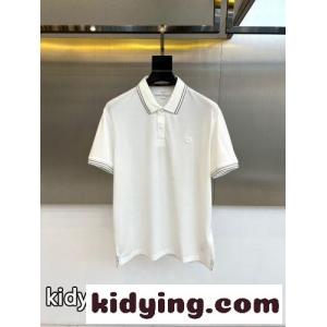 サルヴァトーレ・フェラガモ Tシャツ 偽物 洗練された ストレッチ ポロシャツ ホワイトkid26zK9Xnm