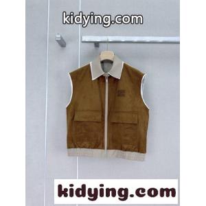 ミュウミュウ コピーブランド ジャケット コピー 異素材コンビ ジップアップ ベストkid26XDauSD