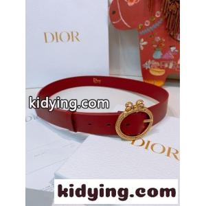 クリスチャン・ディオール スーパーコピー dior スーパーコピー Médaillon ベルト コピー 30mm レッドkid26Onuqyq