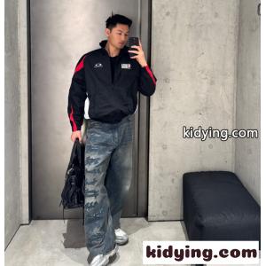 2026トレンド新作バレンシアガ コピーブランドジーンズコピーbalenciaga コピーブランドユニセックスストリートファッションデニムkidying260vqm0b