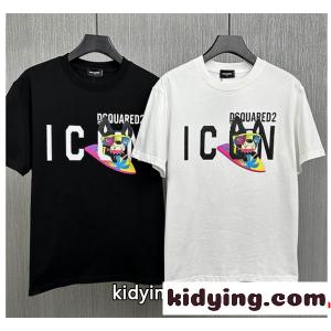 トレンドのチェック 先取り春夏限定新作 半袖Tシャツ この夏押さえておきたい ディースクエアード コピー Dsquared2 コピー 2色可選_ディースクエアード コピー Dsquared2 コピー_ブランド コピー 激安(日本最大級)kid26fq49vu
