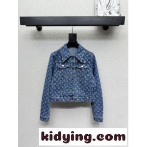 ルイ・ヴィトン ジャケット コピー モノグラム デニムジャケット ジップアップkid26KzGr0b