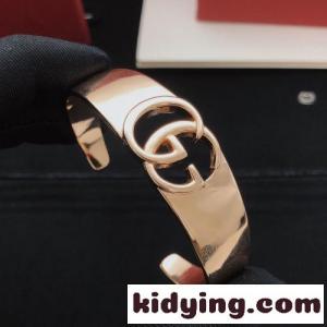 洗練された ダブルG オープンバングル グッチ コピー ブレスレット 偽物kid2691X1Xz
