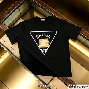 アーカイブ風 三角エンブレム レトロムード 個性派トップス burberry コピー バーバリー コピー コピー 半袖Tシャツkidying260nm4Di