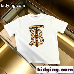 burberry コピー バーバリー コピー コピー 半袖Tシャツ TBモノグラム アニマル柄ロゴ フロント映え 主役級デザイン 旬顔セレクト 2026新作kidying26neyimu