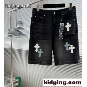 2026トレンド人気Chrome hearts コピークロムハーツ コピーショットパンツコピージーンズメンズkidying26C8XjCi