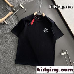 AMIRI コピー アミリ コピー バックロゴプリント 半袖Tシャツ オーバーサイズ クルーネック 人気 定番kidying264ryeGz