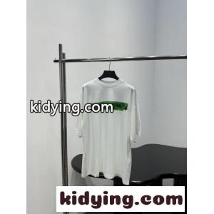 バレンシアガ スーパーコピー Tシャツ 偽物 人気 洗練された ロゴ入り 半袖Tシャツ ユニセックス ホワイトkid26q8zmym
