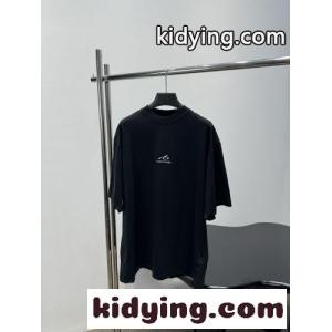 シンプル お洒落 オーバーサイズ 半袖Tシャツ バレンシアガ ブランド コピー Tシャツ 偽物 ユニセックスkid26LzGbam