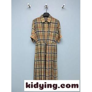 バーバリー スーパーコピー ワンピース 偽物 クラシック チェック柄 シャツワンピースkid26uOb85j