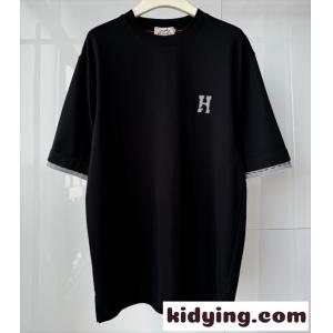 2026最新&Hermèsエルメス コピー tシャツコピーメンズファッション快適半袖カジュアル新作ユニセックスkidying26TPrCGn