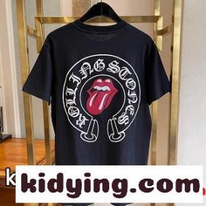 海外セレブ愛用 春夏 ブラック クロムハーツ スーパーコピー CHROME hearts スーパーコピー 頑丈な素材半袖tシャツ_クロムハーツ スーパーコピー CHROME hearts スーパーコピー_ブランド コピー 激安(日本最大級)kid26Gb0Dai