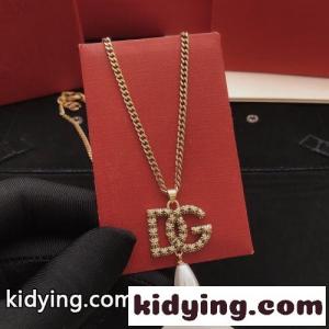DGロゴ パール ドルチェ&ガッバーナ スーパーコピー ネックレス 偽物 合わせやすいkid26LnmKne