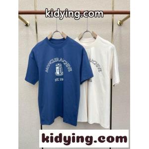 人気 カジュアル カレッジロゴ 半袖Tシャツ モンクレール スーパーコピー Tシャツ 偽物kid26HPjGnC