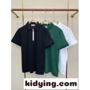 カジュアル 洗練された ハーフジップ ポロシャツ モンクレール コピー Tシャツ 偽物kid26C4Pb8j