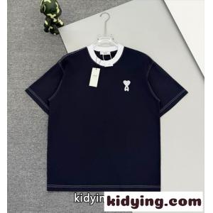 アミ パリス tシャツコピー2026新作 AMI PARIS 男女問わず着用可 オーバーサイズ 綿100%kidying26SrO5ze