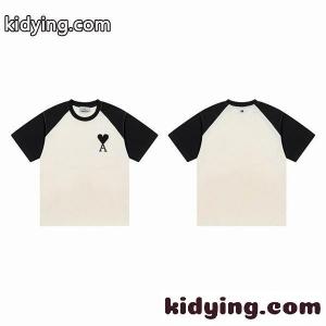 AMI PARIS 【ギフトにも最適】上質なコットン100% 2026新作 アミ パリス tシャツコピーkidying26iOfmia