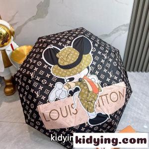 2026新作 LOUIS vuitton コピー 激安 ルイヴィトン コピー 全自動折りたたみ傘 晴雨兼用 UVカット 遮熱 軽量 ワンタッチ開閉 ギフトBOX付きkidying26iWXLze