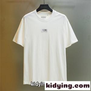 ロゴパッチ クルーネック ミニマルコーデ MAISON MARGIELA メゾンマルジェラ コピー 半袖Tシャツ 上品スタイルkidying26reaeKz