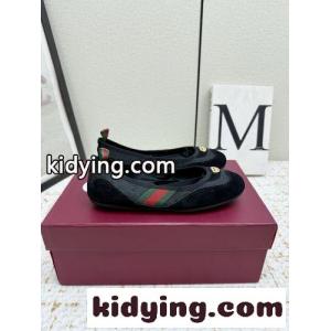 カジュアル 洗練された バレエシューズ グッチ コピーブランド シューズ コピー ブラックkid26bCCGzi