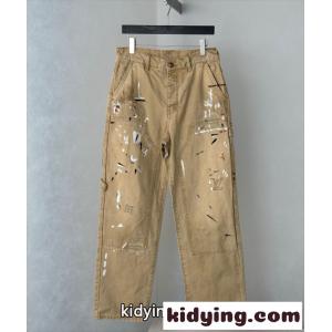 品質保証 ☆ルイビトンジーンズコピー☆1AK6Q0エンベリッシュド デニム カーペンターパンツkidying26LjuGTf